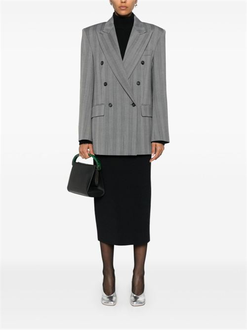 WOOL DOUBLE-BREASTED JACKET