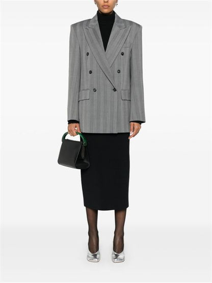 WOOL DOUBLE-BREASTED JACKET