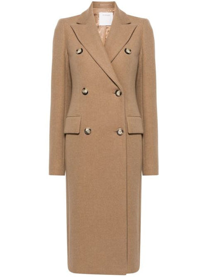 WOOL DOUBLE-BREASTED COAT