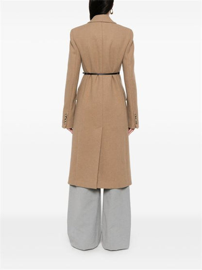 WOOL DOUBLE-BREASTED COAT
