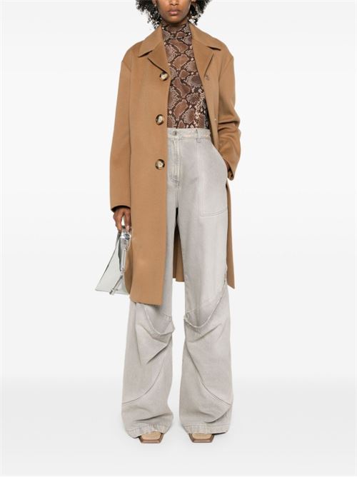 WOOL MIDI COAT