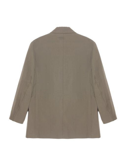 WOOL SINGLE-BREASTED BLAZER JACKET