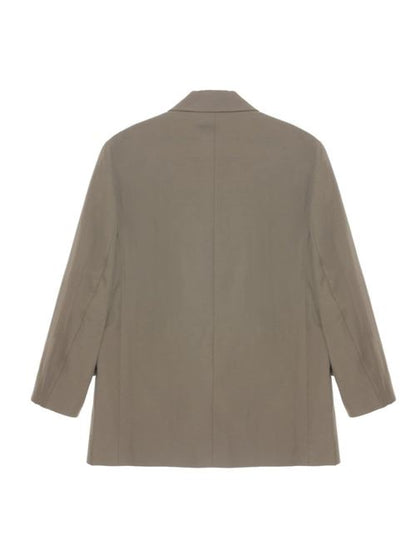 WOOL SINGLE-BREASTED BLAZER JACKET