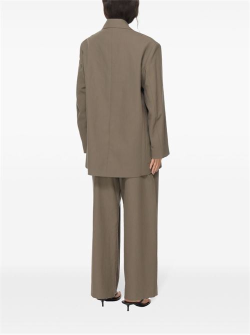 WOOL SINGLE-BREASTED BLAZER JACKET