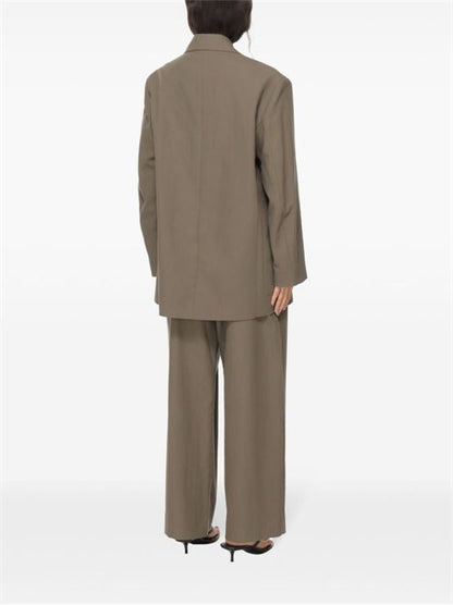WOOL SINGLE-BREASTED BLAZER JACKET