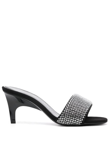 REM STRASS EMBELLISHED MULES