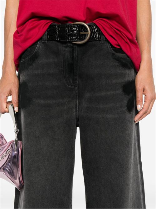 WIDE-LEG DENIM JEANS