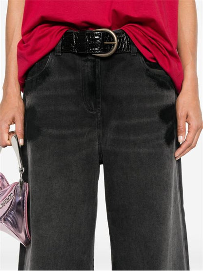WIDE-LEG DENIM JEANS