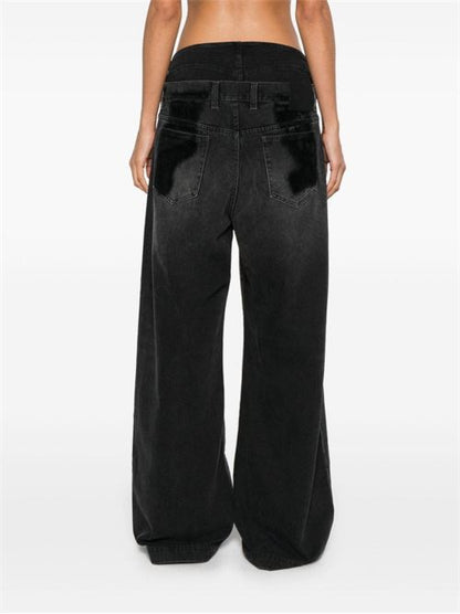 WIDE-LEG DENIM JEANS