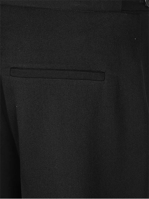 WOOL STRAIGHT TROUSERS