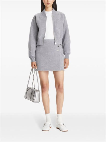 WOOL MINI SKIRT