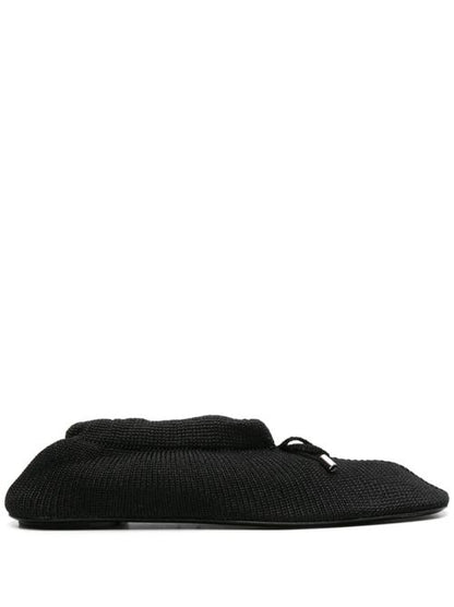 KNITTED BALLET FLATS