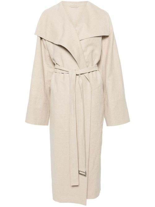 SIGNATURE LINEN COAT