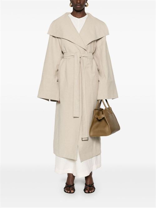 SIGNATURE LINEN COAT