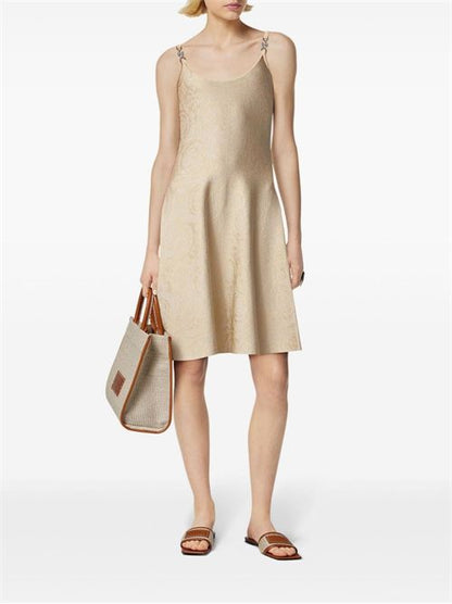 BAROCCO TEXTURE SHORT DRESS