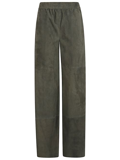 SUEDE LEATHER TROUSERS