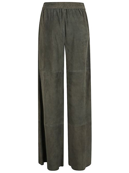 SUEDE LEATHER TROUSERS
