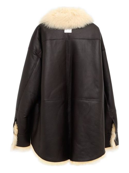 LEATHER SHEARLING JACKET