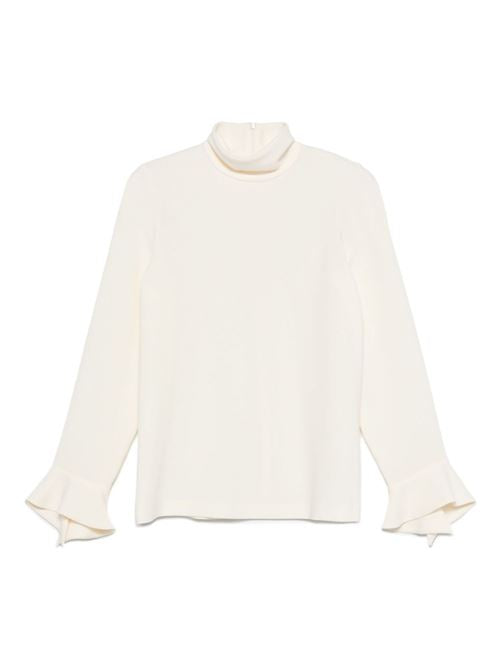 HIGH-NECK BLOUSE