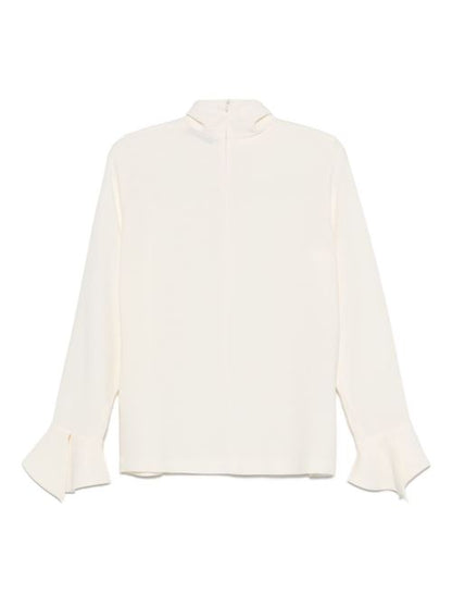 HIGH-NECK BLOUSE