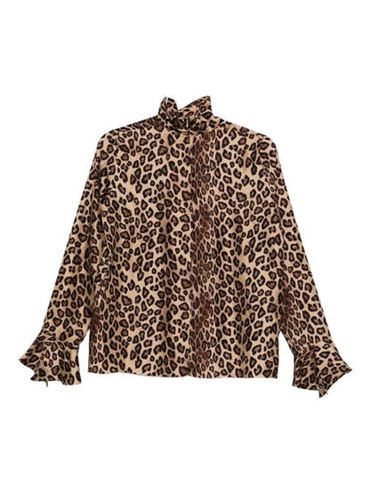 PRINTED SILK BLOUSE