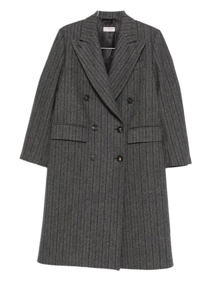 WOOL DOUBLE-BREASTED COAT