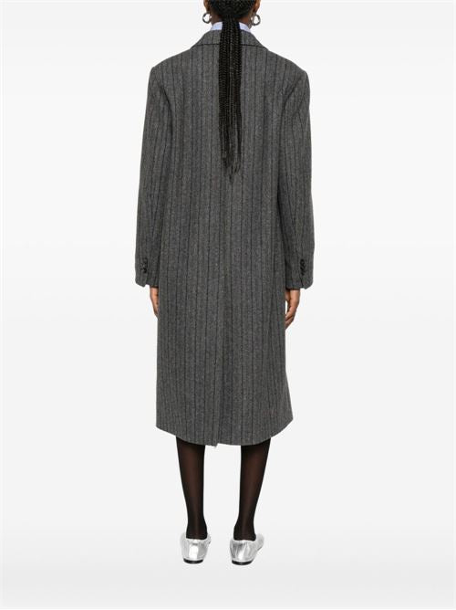 WOOL DOUBLE-BREASTED COAT