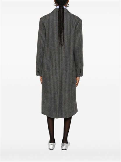 WOOL DOUBLE-BREASTED COAT