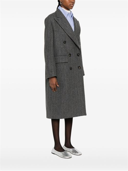 WOOL DOUBLE-BREASTED COAT