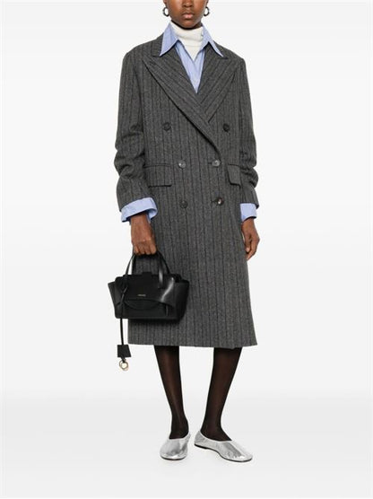 WOOL DOUBLE-BREASTED COAT