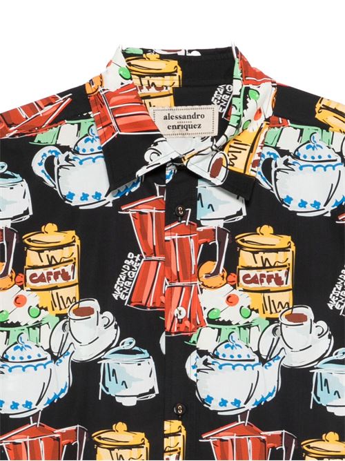 PRINTED COTTON SHIRT