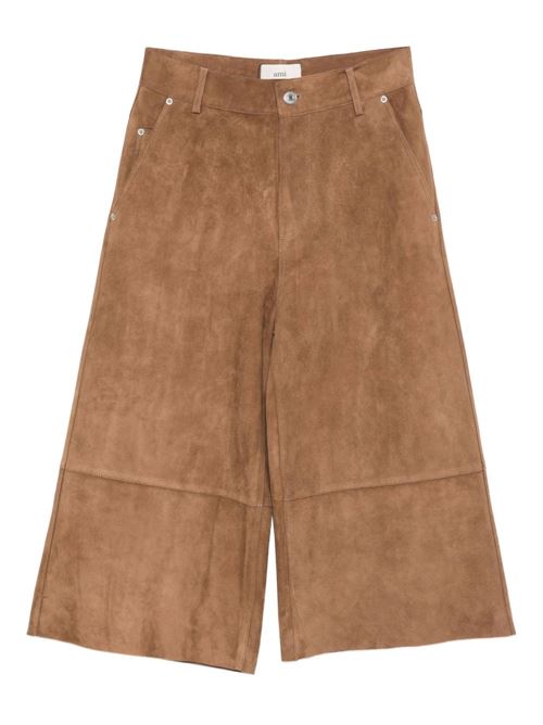 SUEDE LEATHER TROUSERS