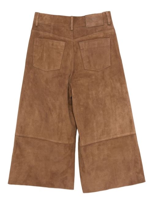 SUEDE LEATHER TROUSERS