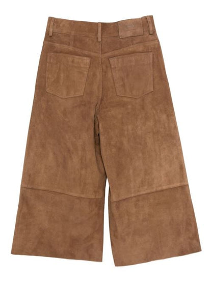SUEDE LEATHER TROUSERS