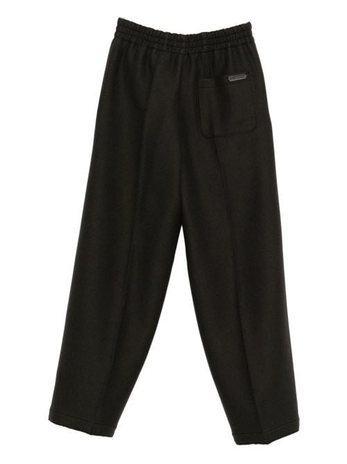 WOOL WIDE-LEG TROUSERS