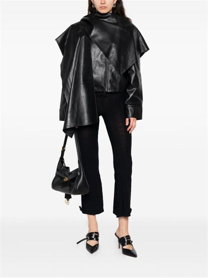 FLARED CAPRI TROUSERS