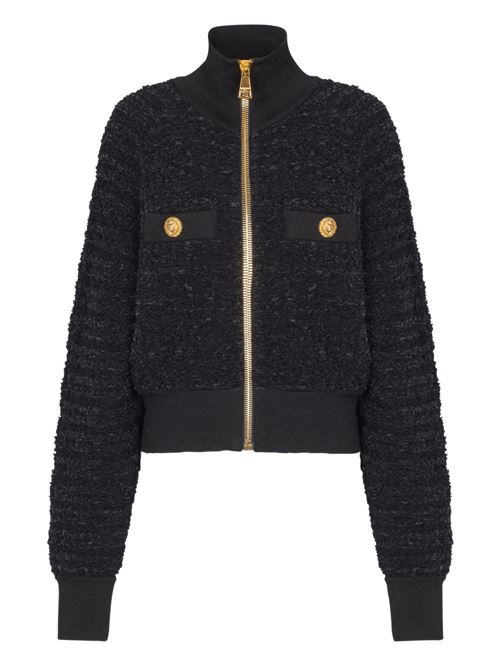 ZIPPER BOMBER JACKET