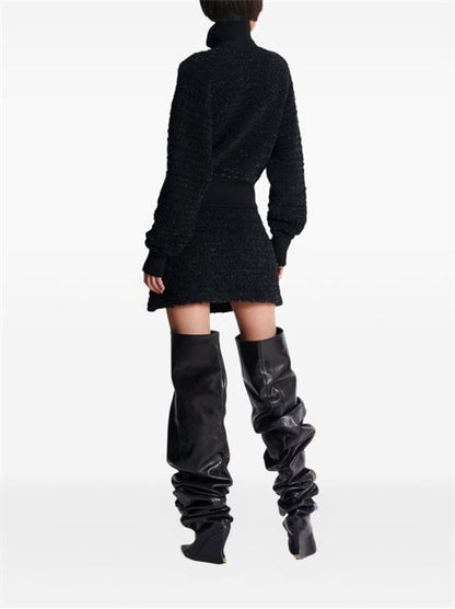 ZIPPER BOMBER JACKET