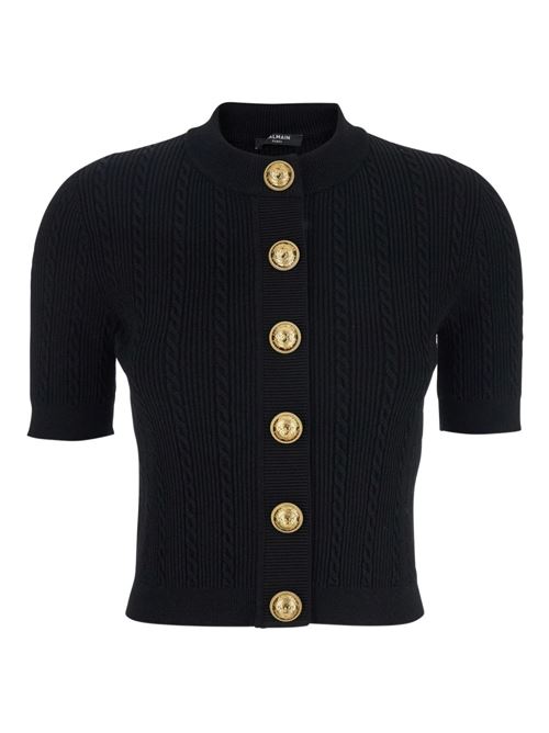 CREWNECK CARDIGAN