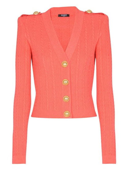 V-NECKED CARDIGAN