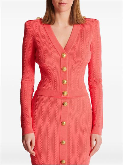 V-NECKED CARDIGAN