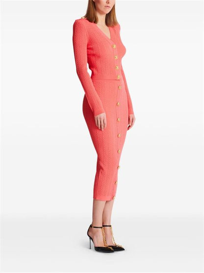 V-NECKED CARDIGAN