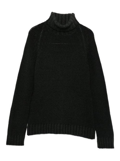 WOOL TURTLE-NECK JUMPER