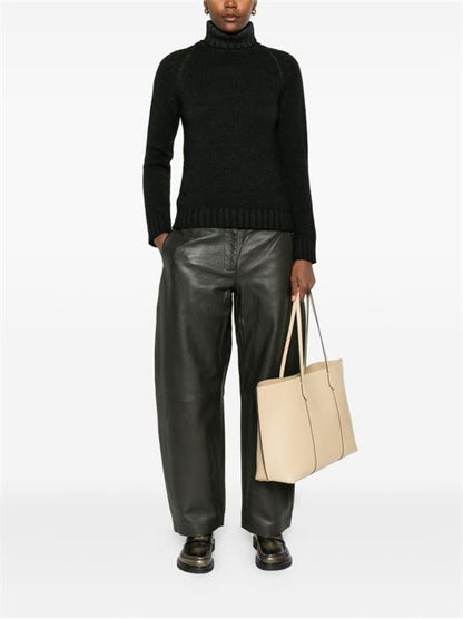 WOOL TURTLE-NECK JUMPER