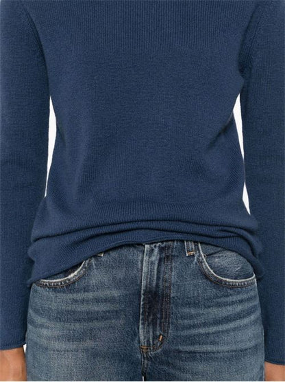 CASHMERE TURTLE-NECK SWEATER