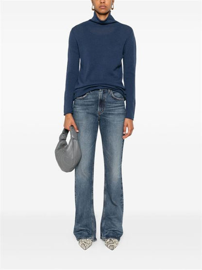 CASHMERE TURTLE-NECK SWEATER