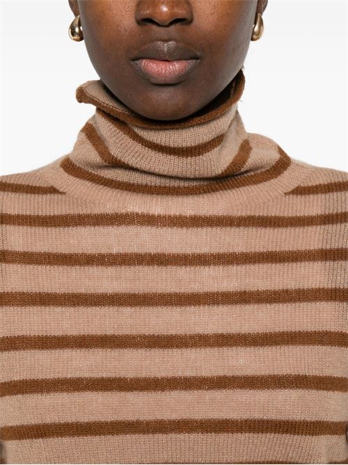 STRIPED CASHMERE SWEATER