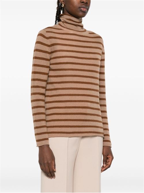 STRIPED CASHMERE SWEATER