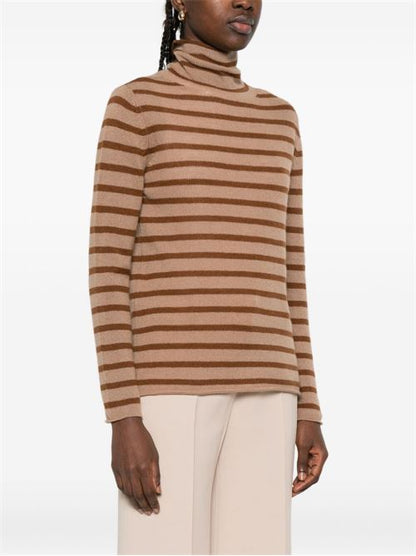 STRIPED CASHMERE SWEATER
