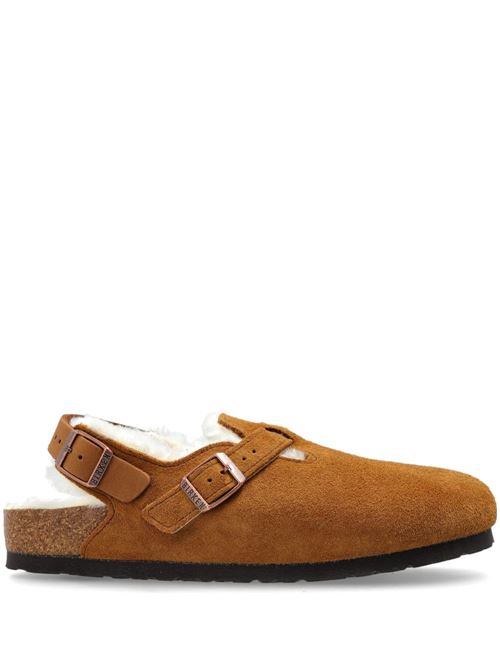 TOKIO SHEARLING SUEDE SLIPPERS